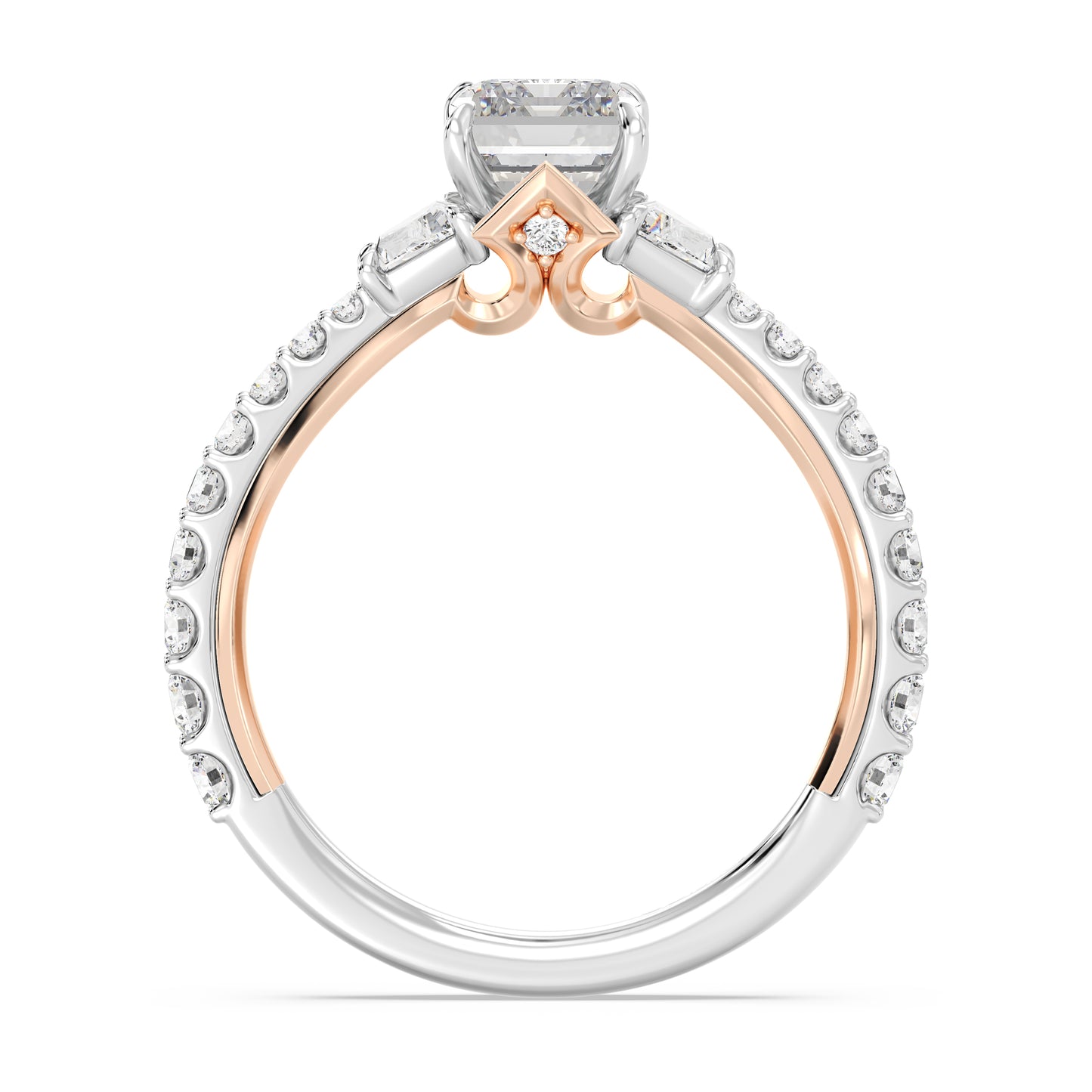 Enchanted Star Lab Grown Diamond And 14K Gold, Disney's Aurora Engagement Ring