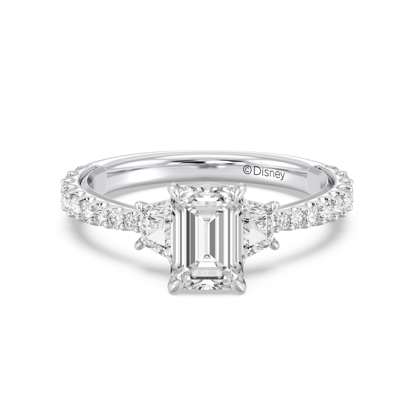 Enchanted Star Lab Grown Diamond And 14K Gold, Disney's Aurora Engagement Ring