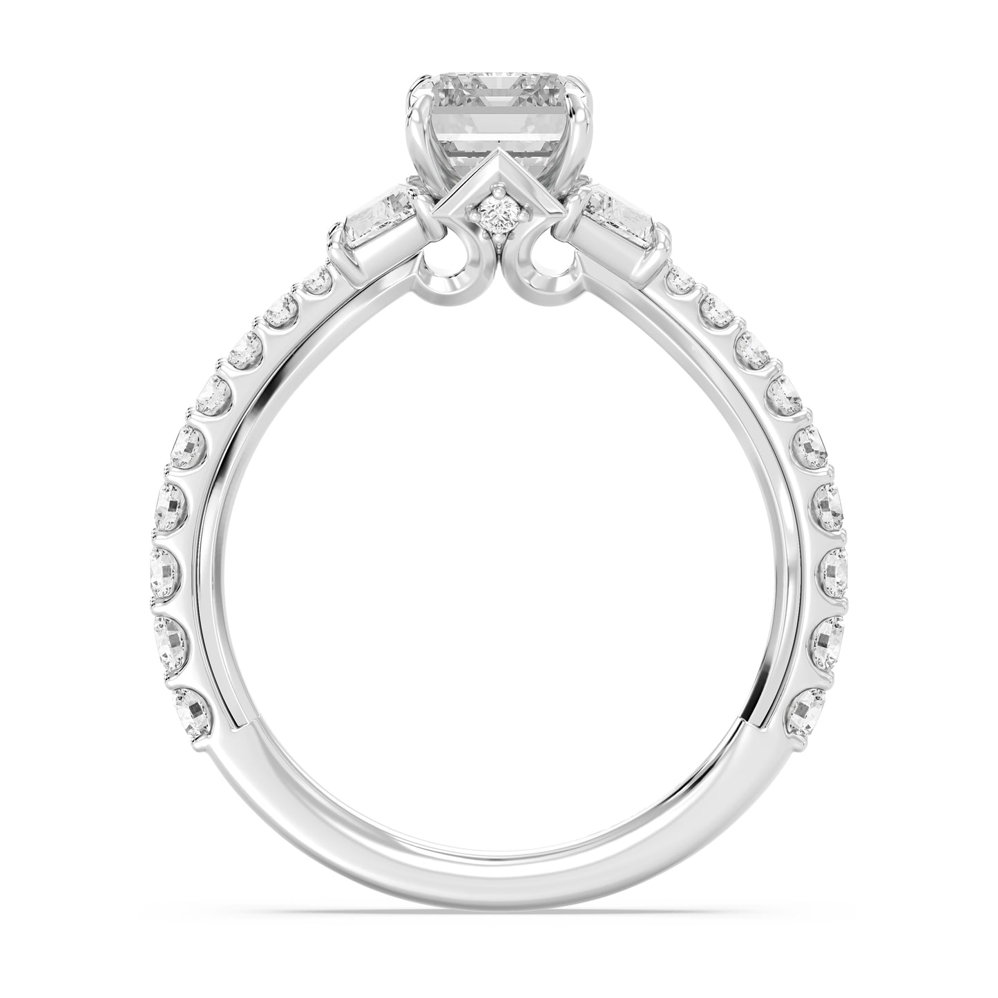 Enchanted Star Lab Grown Diamond And 14K Gold, Disney's Aurora Engagement Ring