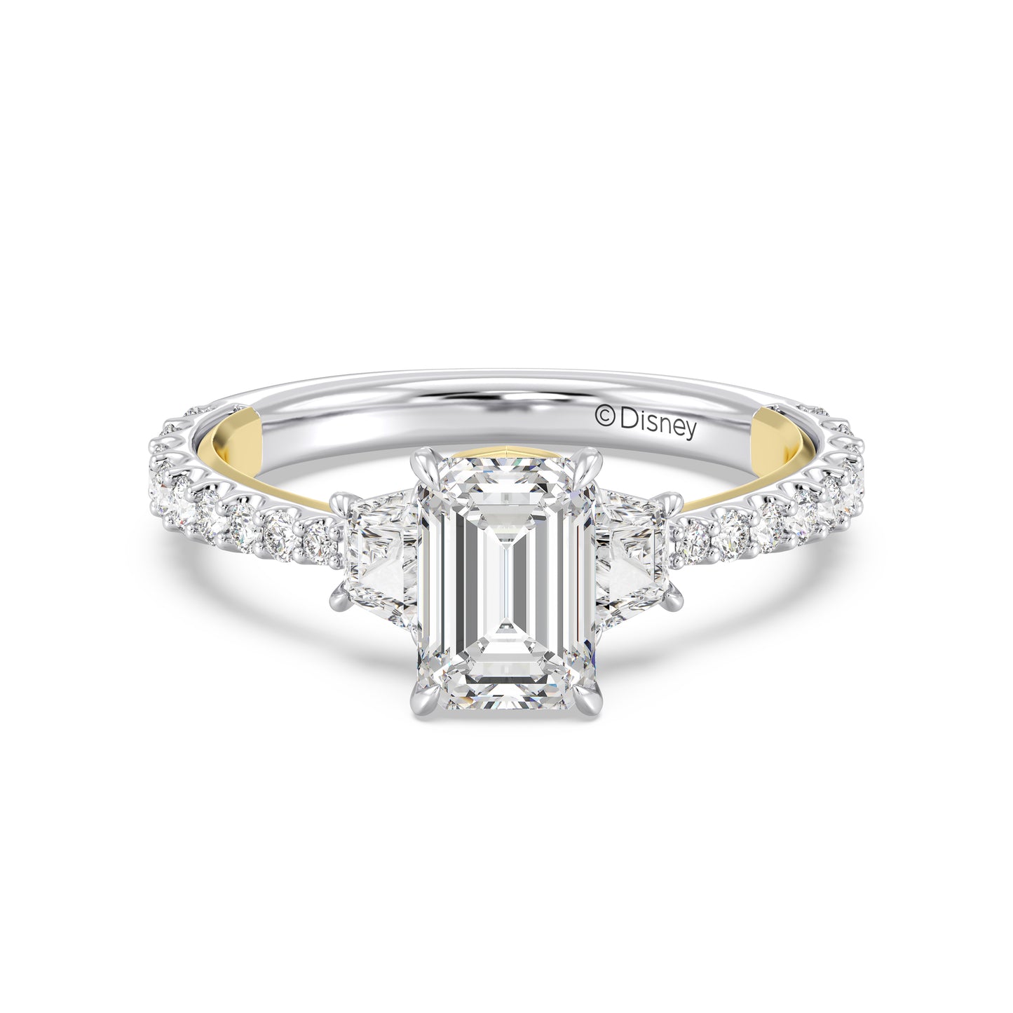 Enchanted Star Lab Grown Diamond And 14K Gold, Disney's Aurora Engagement Ring