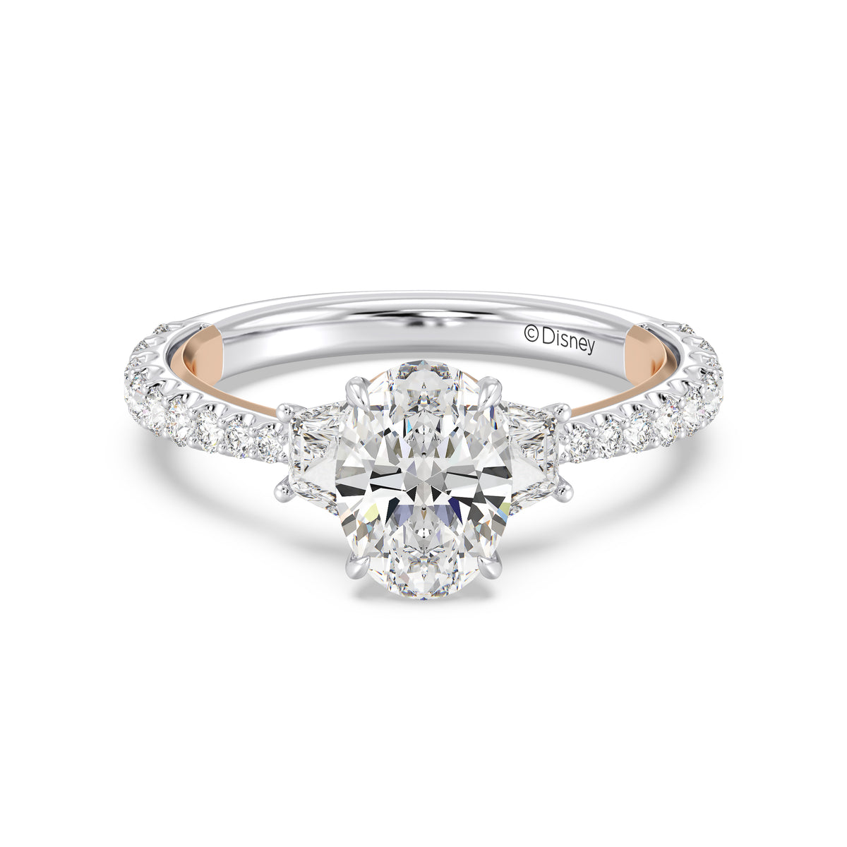 Enchanted Star Lab Grown Diamond And 14K Gold, Disney's Aurora Engagement Ring