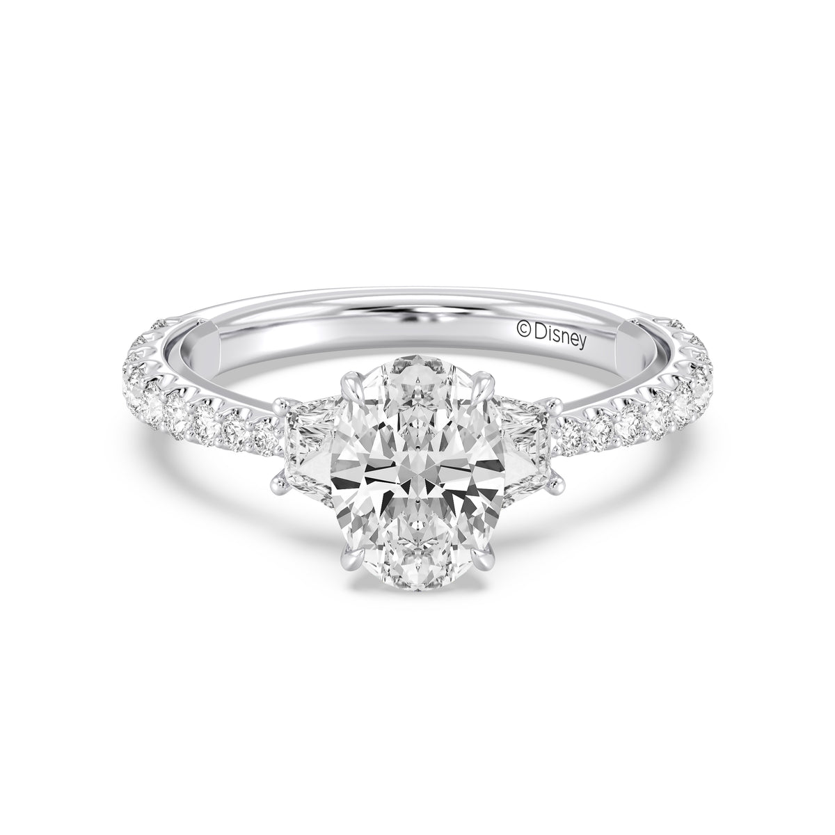 Enchanted Star Lab Grown Diamond And 14K Gold, Disney's Aurora Engagement Ring