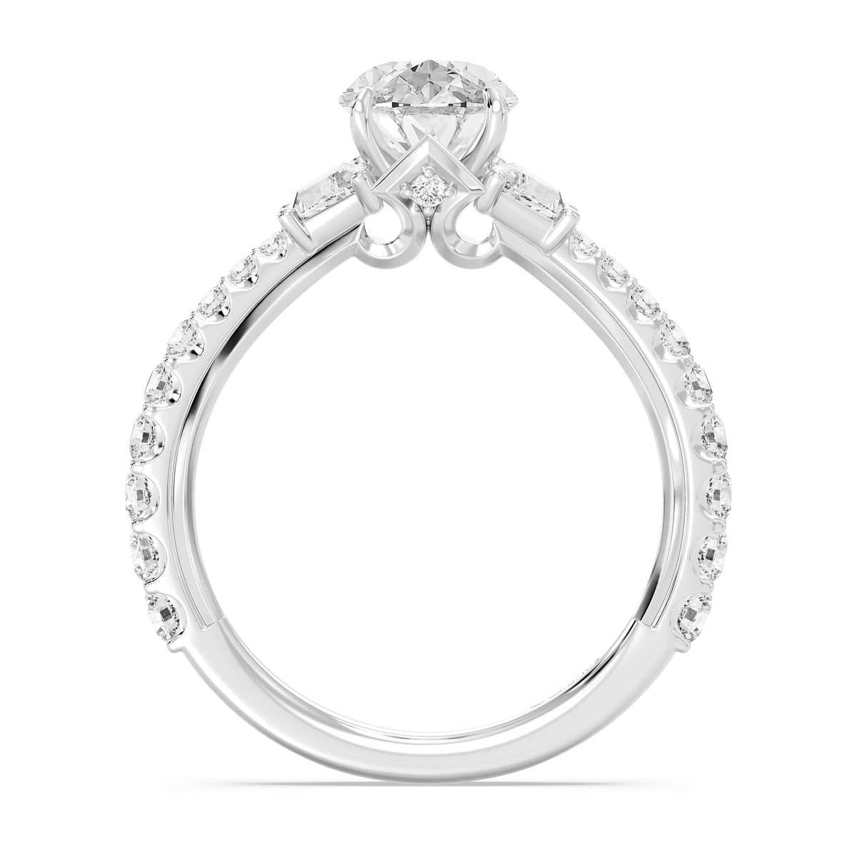 Enchanted Star Lab Grown Diamond And 14K Gold, Disney's Aurora Engagement Ring