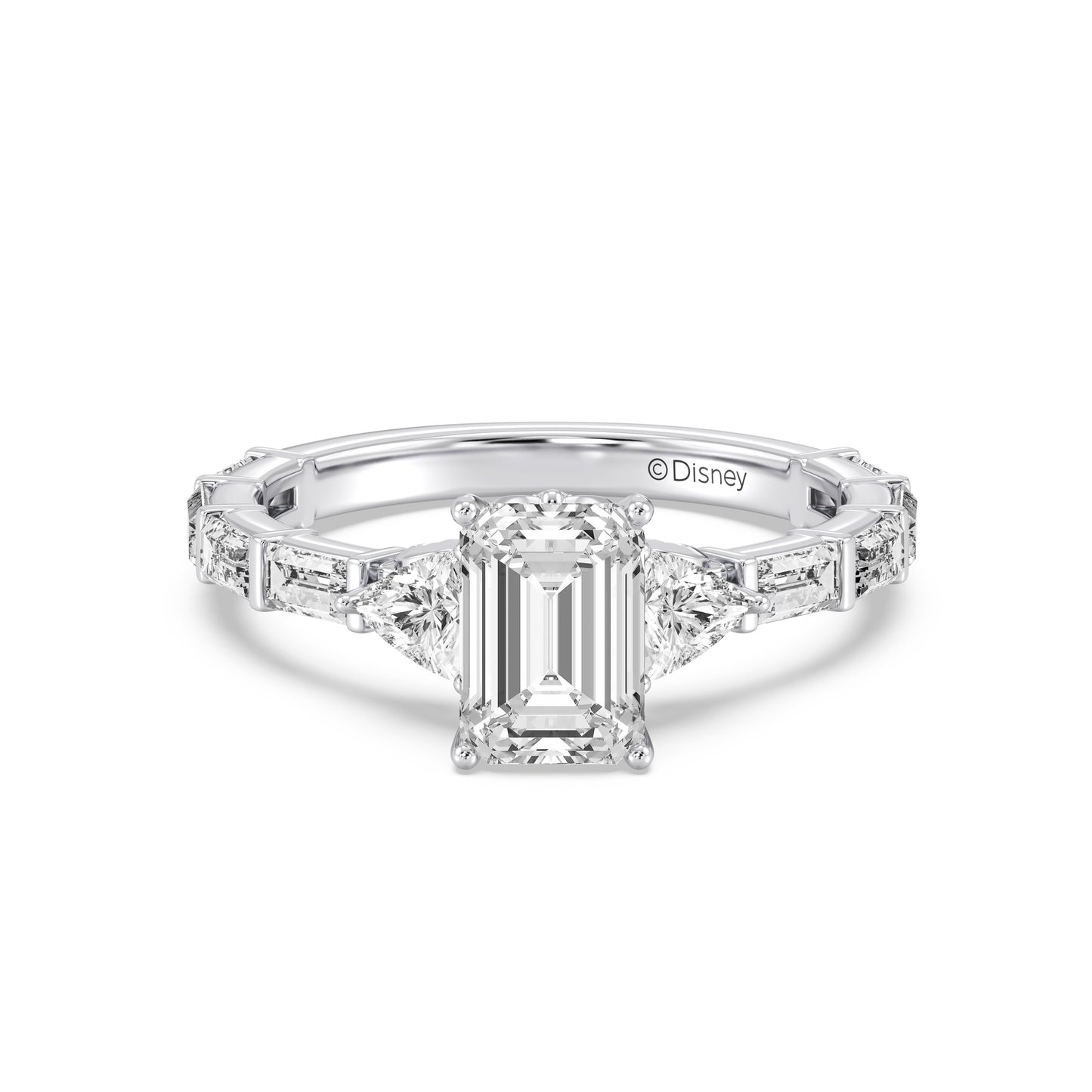 Enchanted Star Lab Grown Diamond And 14K Gold, Disney's Cinderella Engagement Ring
