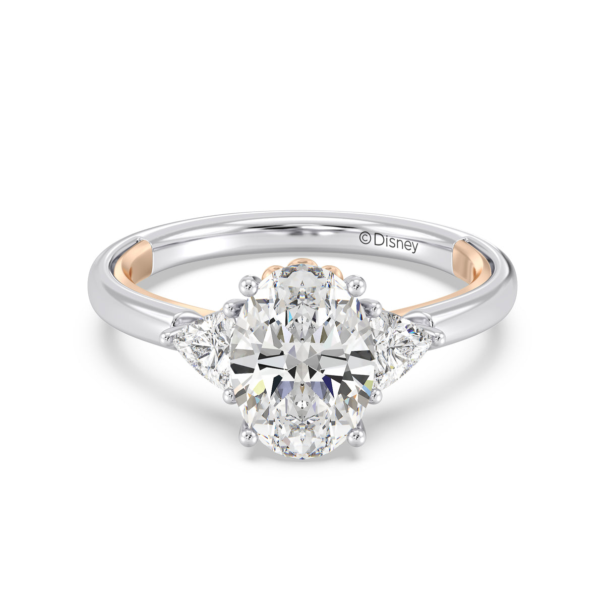 Enchanted Star Lab Grown Diamond And 14K Gold, Disney's Ariel Engagement Ring