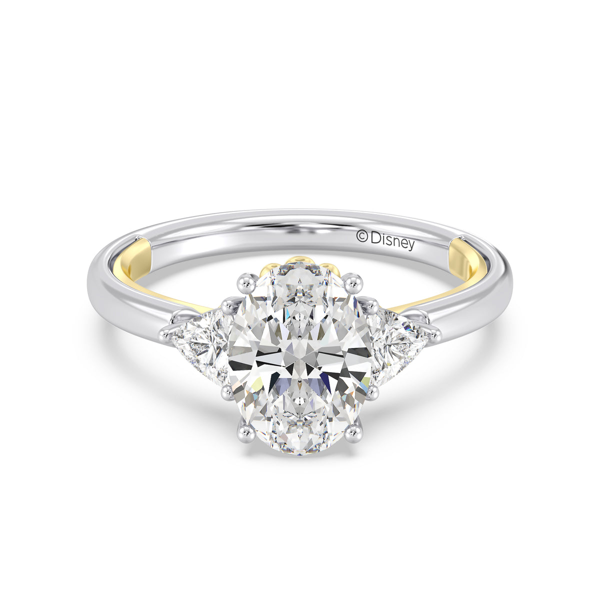 Enchanted Star Lab Grown Diamond And 14K Gold, Disney's Ariel Engagement Ring