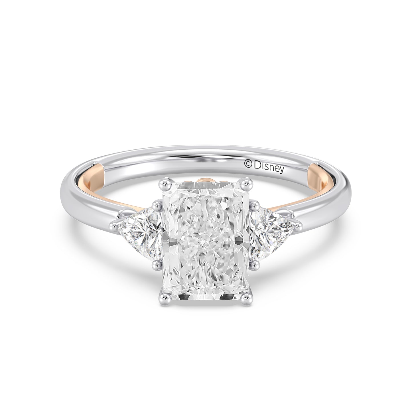 Enchanted Star Lab Grown Diamond And 14K Gold, Disney's Ariel Engagement Ring