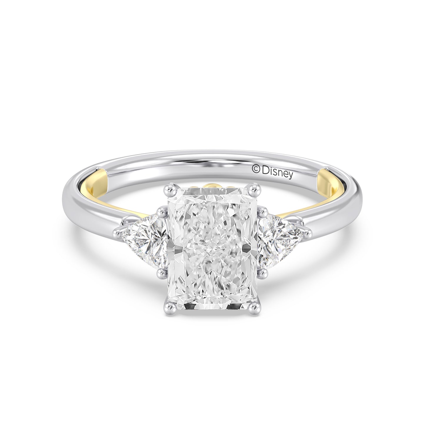Enchanted Star Lab Grown Diamond And 14K Gold, Disney's Ariel Engagement Ring