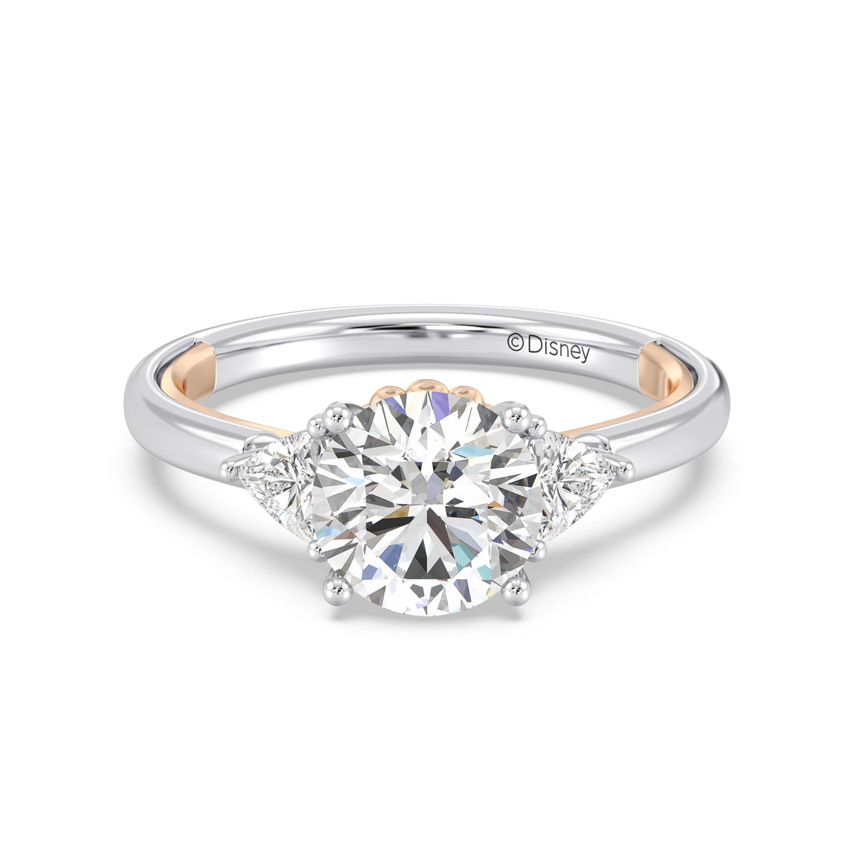 Enchanted Star Lab Grown Diamond And 14K Gold, Disney's Ariel Engagement Ring