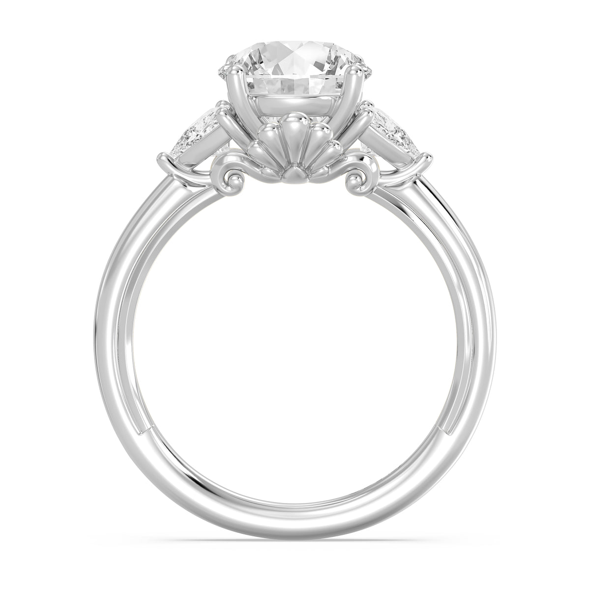 Enchanted Star Lab Grown Diamond And 14K Gold, Disney's Ariel Engagement Ring