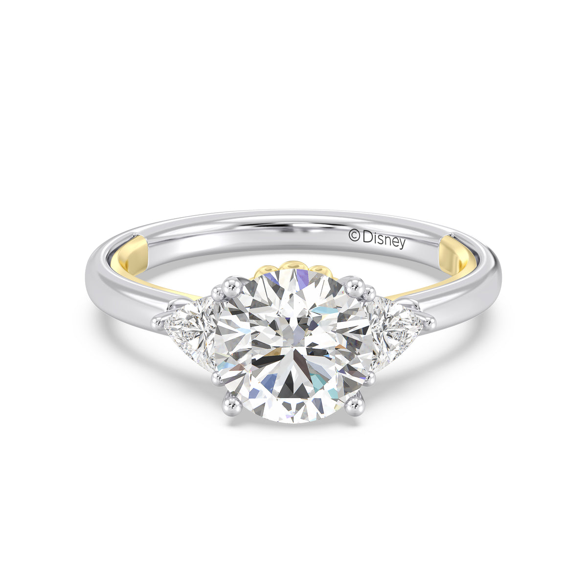 Enchanted Star Lab Grown Diamond And 14K Gold, Disney's Ariel Engagement Ring