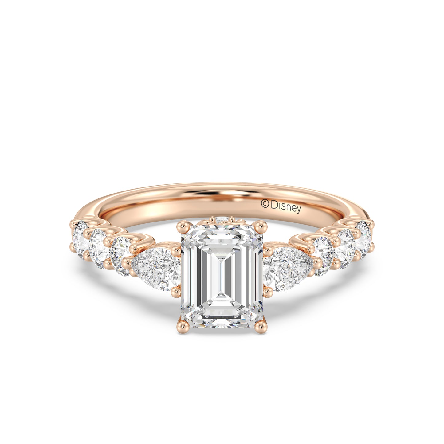Enchanted Star Lab Grown Diamond 14K Gold Belle Gallery Engagement Ring