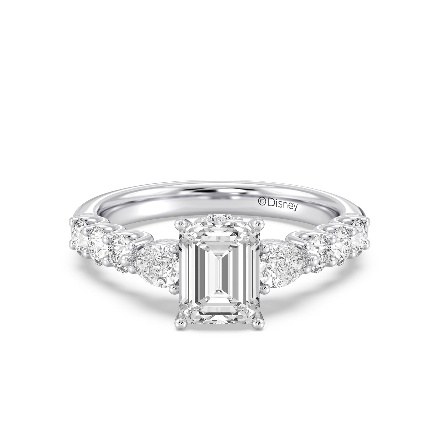 Enchanted Star Lab Grown Diamond 14K Gold Belle Gallery Engagement Ring
