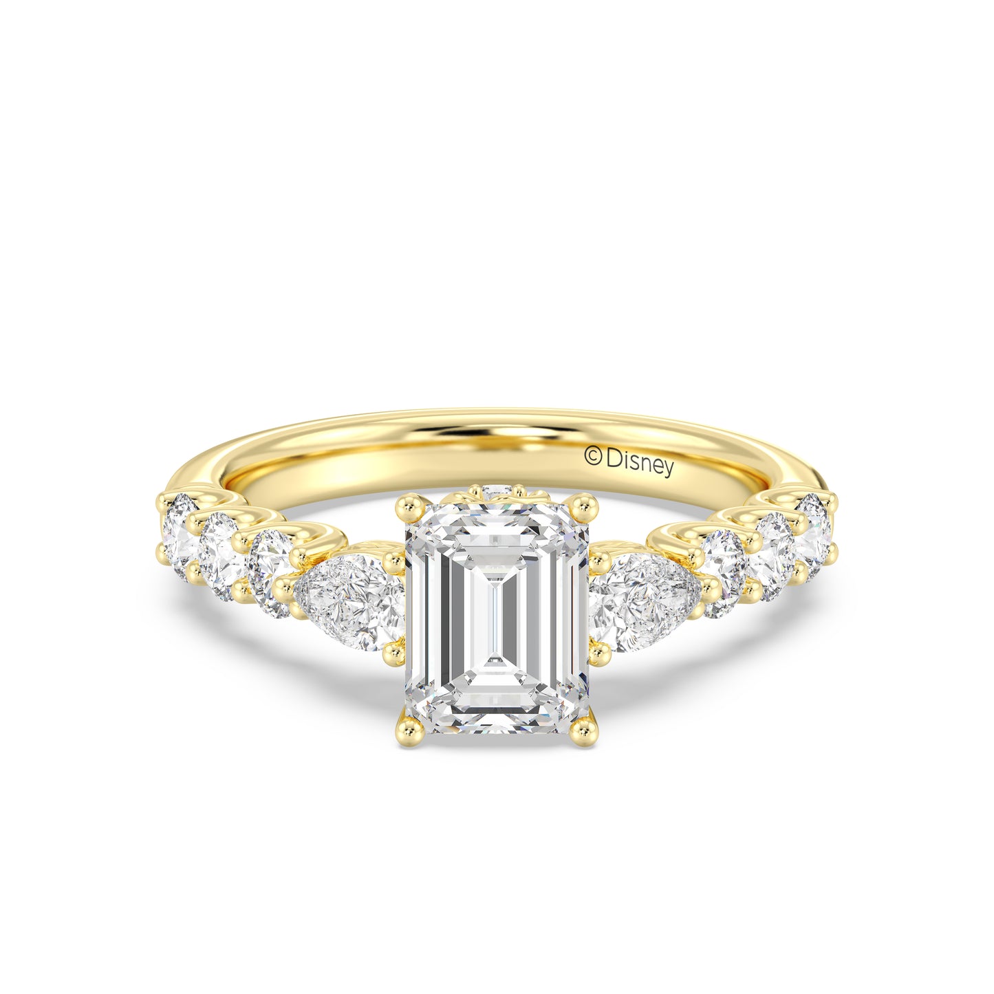 Enchanted Star Lab Grown Diamond 14K Gold Belle Gallery Engagement Ring