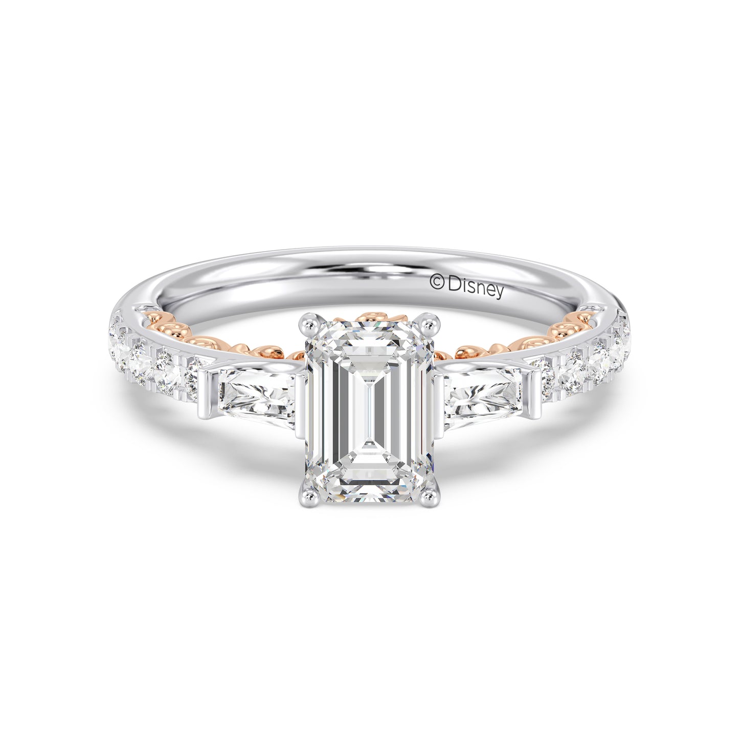 Enchanted Star Lab Grown Diamond 14K Gold Belle Gallery Engagement Ring