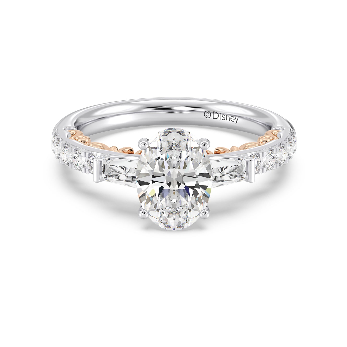 Enchanted Star Lab Grown Diamond 14K Gold Belle Gallery Engagement Ring