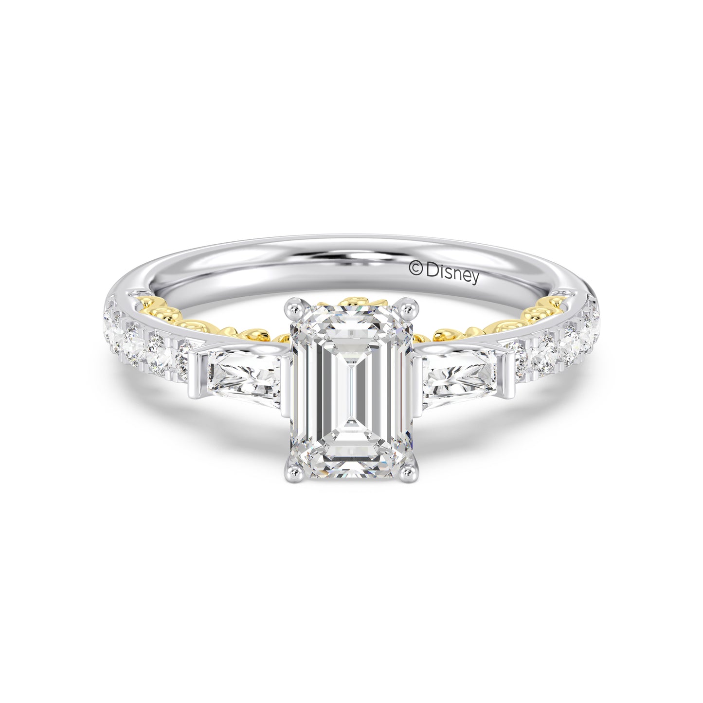 Enchanted Star Lab Grown Diamond 14K Gold Belle Gallery Engagement Ring