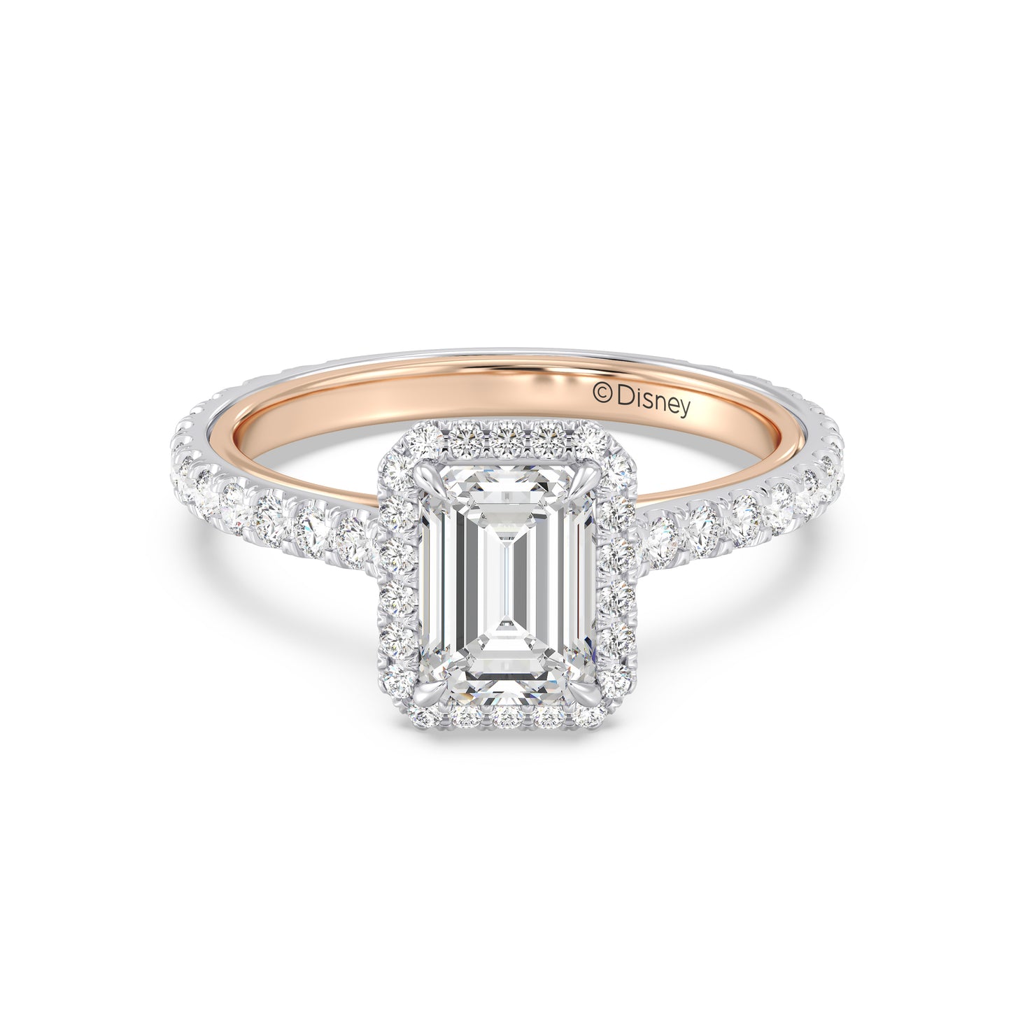 Enchanted Star Lab Grown Diamond 14K Gold Jasmine Halo Engagement Ring