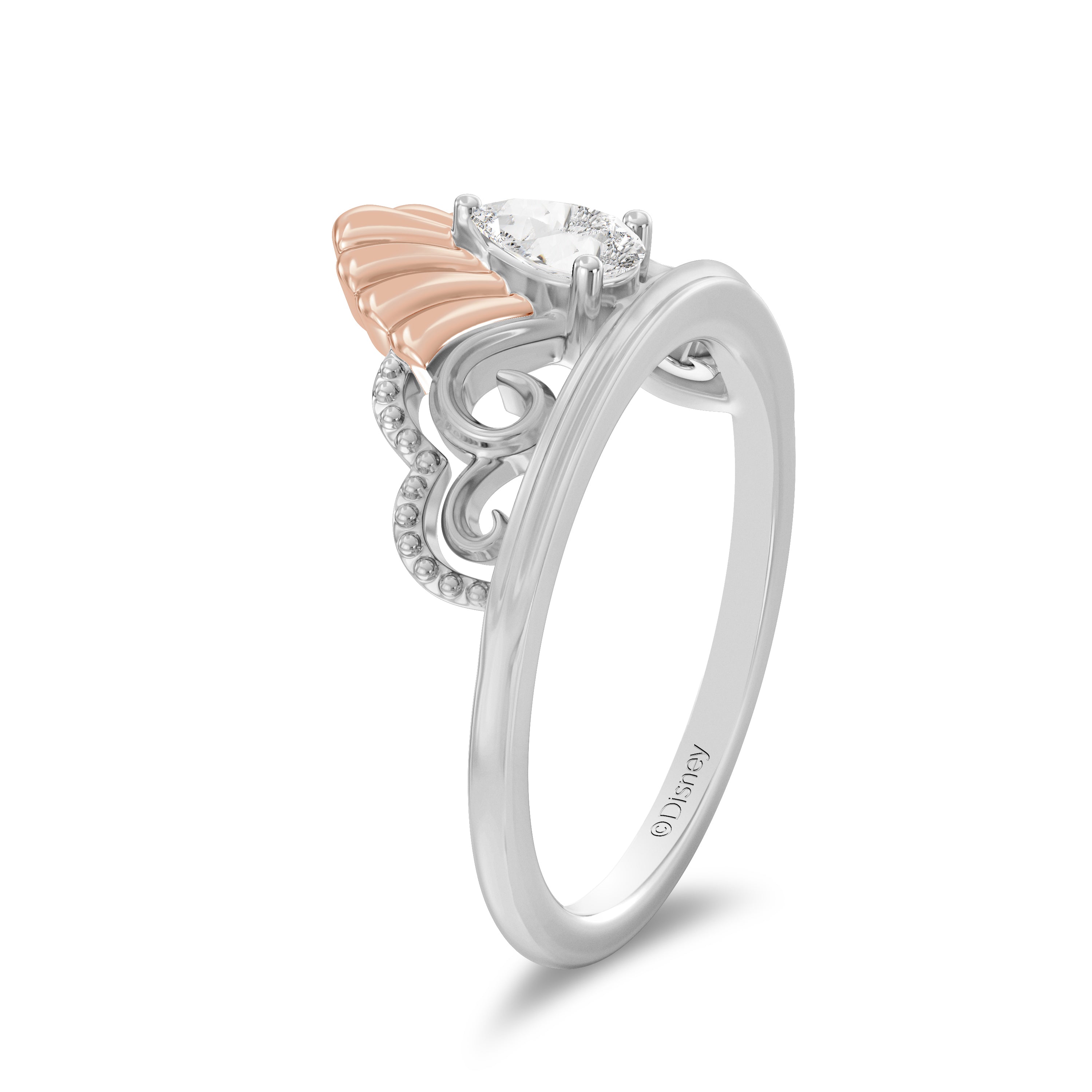Enchanted Disney Fine Jewelry 14K Rose Gold over Sterling