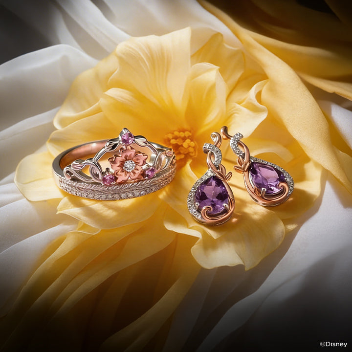 Disney's Rapunzel Inspired Diamond And Gemstone Jewelry Mobile Banner