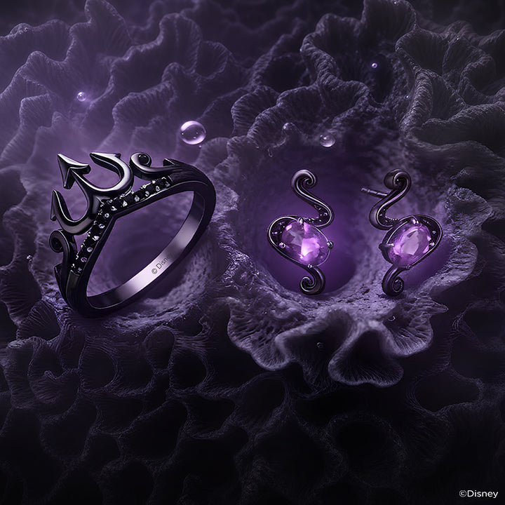 Disney's Ursula Inspired Diamond And Gemstone Jewelry Mobile Banner