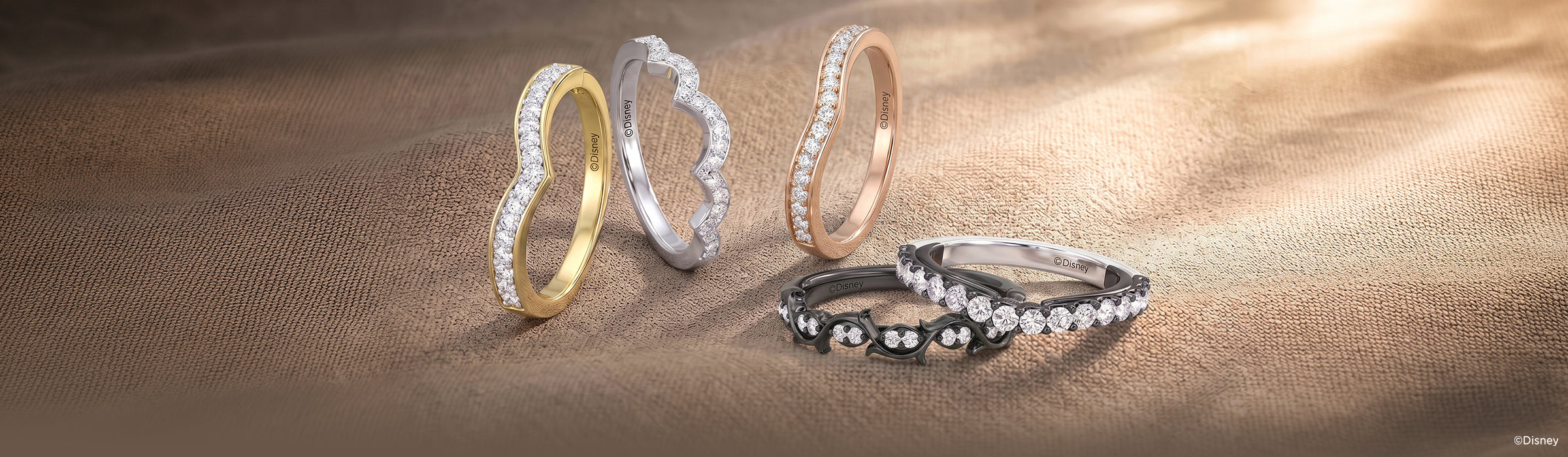 Diamond Wedding Bands Desktop Banner