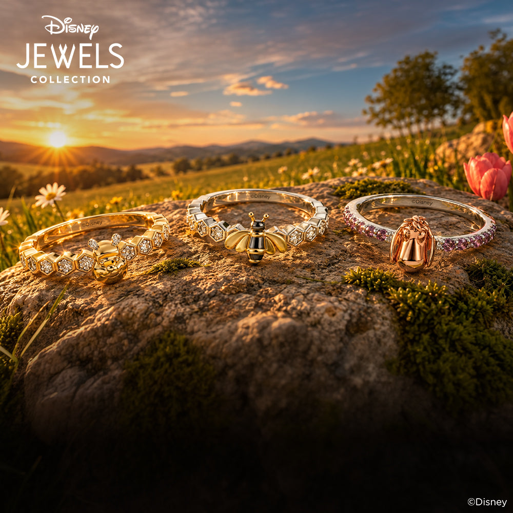Disney's Winnie The Pooh Inspired Diamond And Gemstone Jewelry Mobile Banner