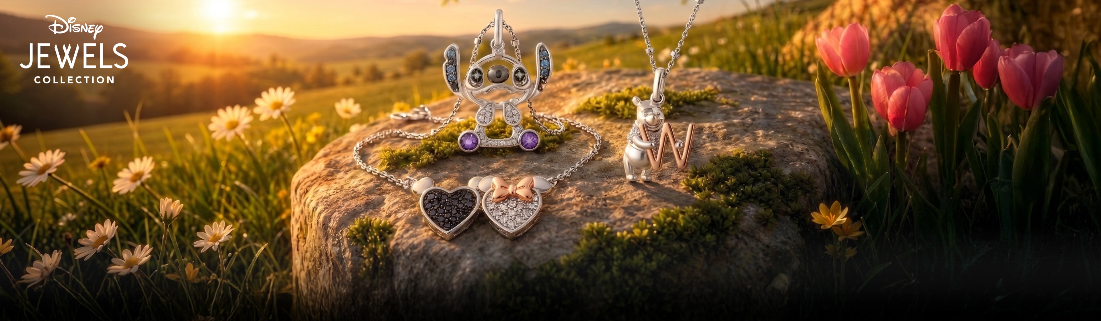 Disney Jewels Diamond Bracelet Desktop Banner