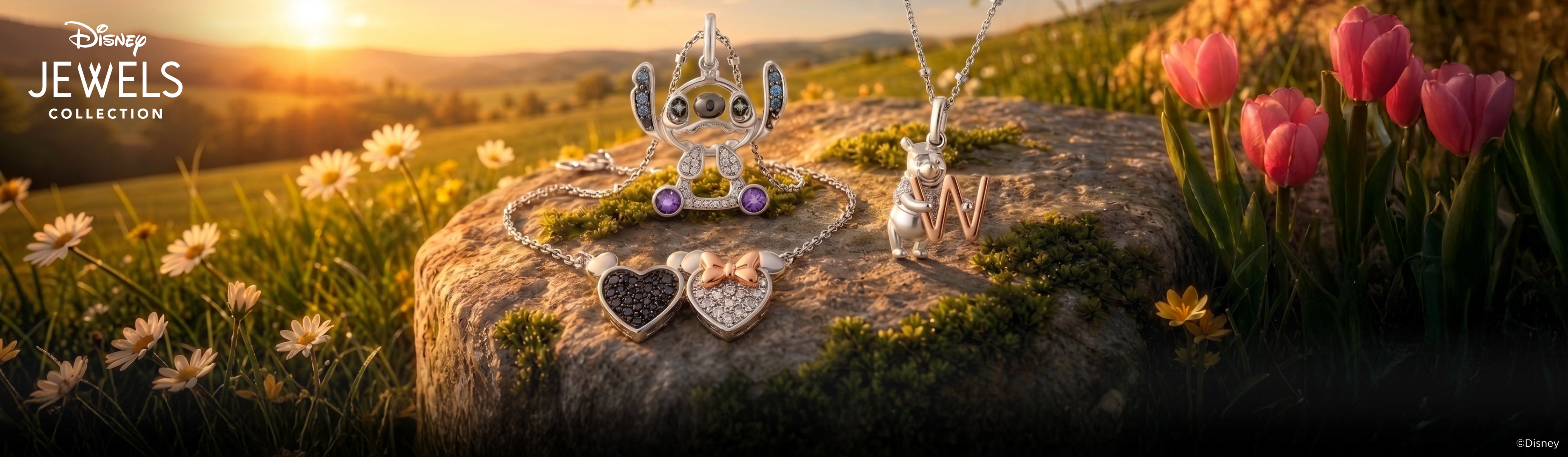 Disney Jewels Diamond Jewelry Above $1000 Desktop Banner