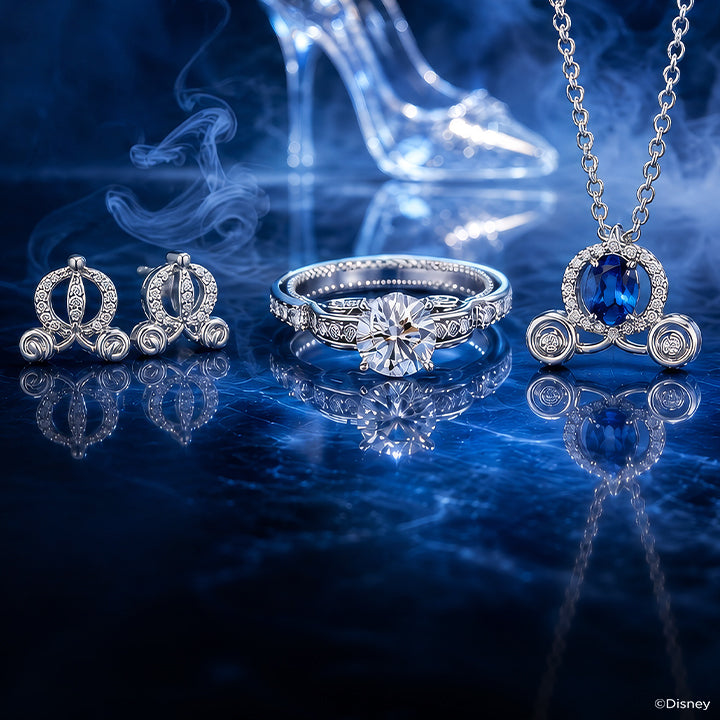 Disney's Cinderella Inspired Diamond Engagement & Bridal Rings Mobile Banner