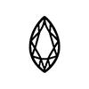 Marquise Shape Icon