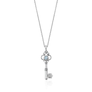 Zales disney key necklace shop