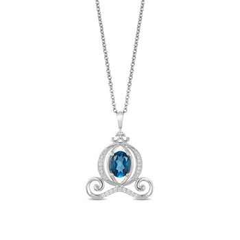 Diamond Necklaces Pendants Inspired by Princess Cinderella