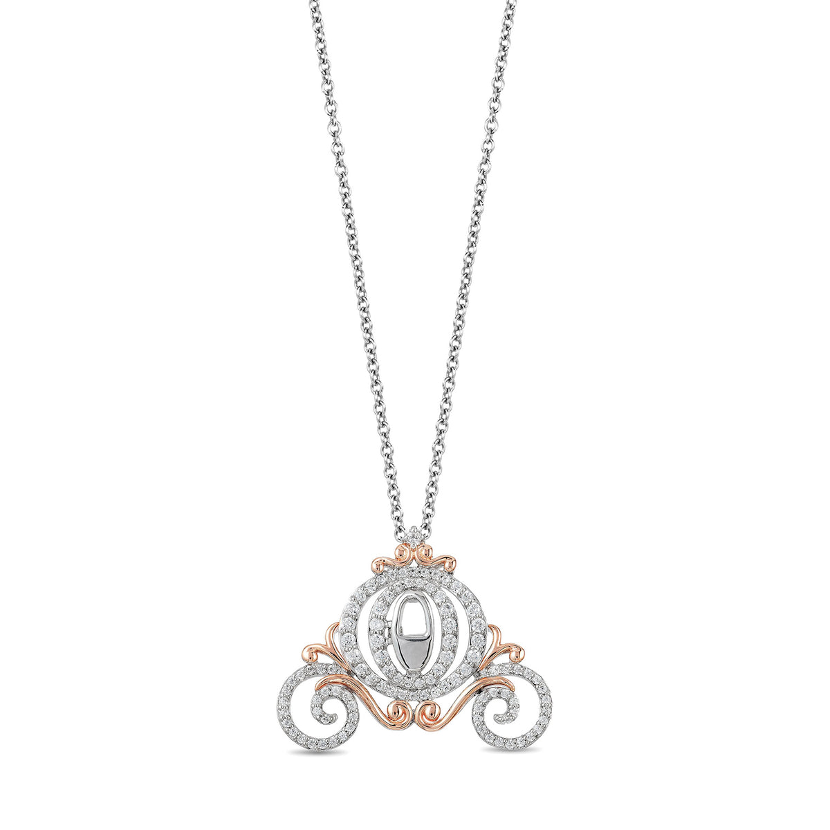 Disney cinderella carriage necklace sales