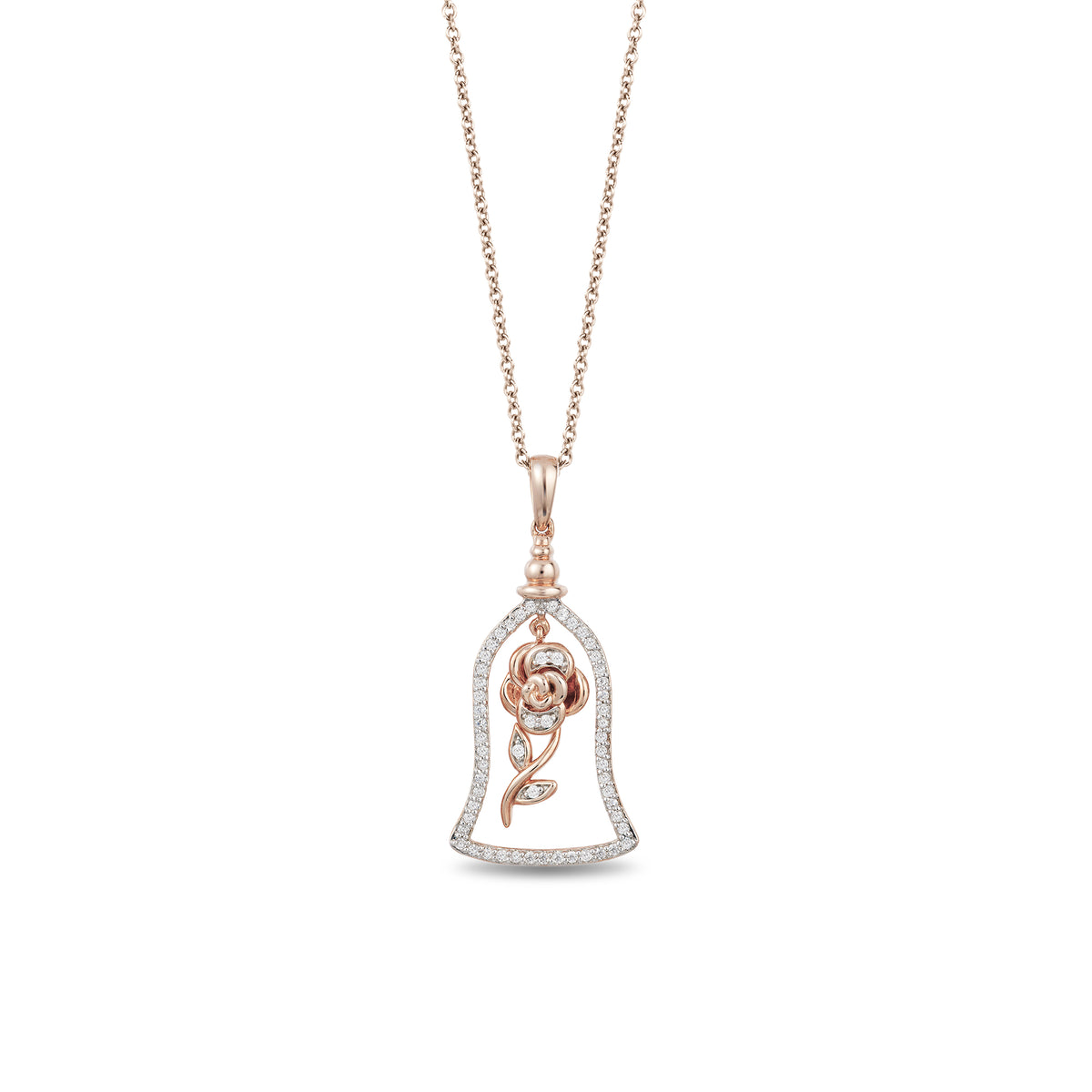 Disney enchanted hotsell rose necklace