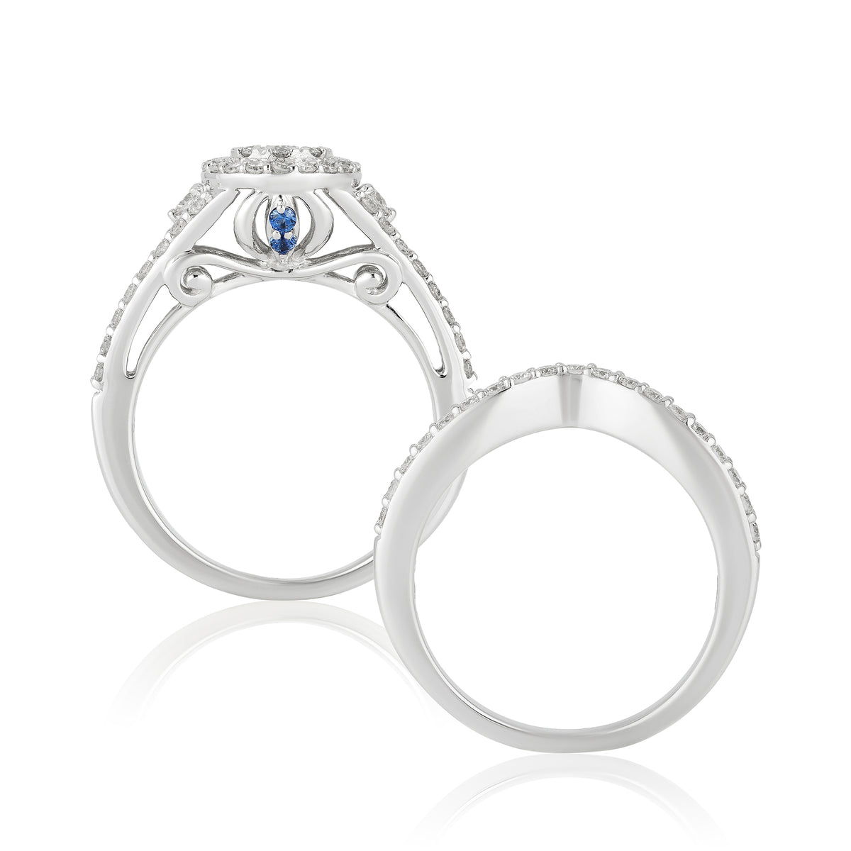 Disney wedding ring top sets