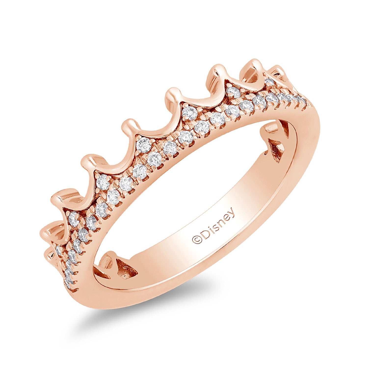 Rose Gold Princess Cut Engagement Rings | Diamond Mansion