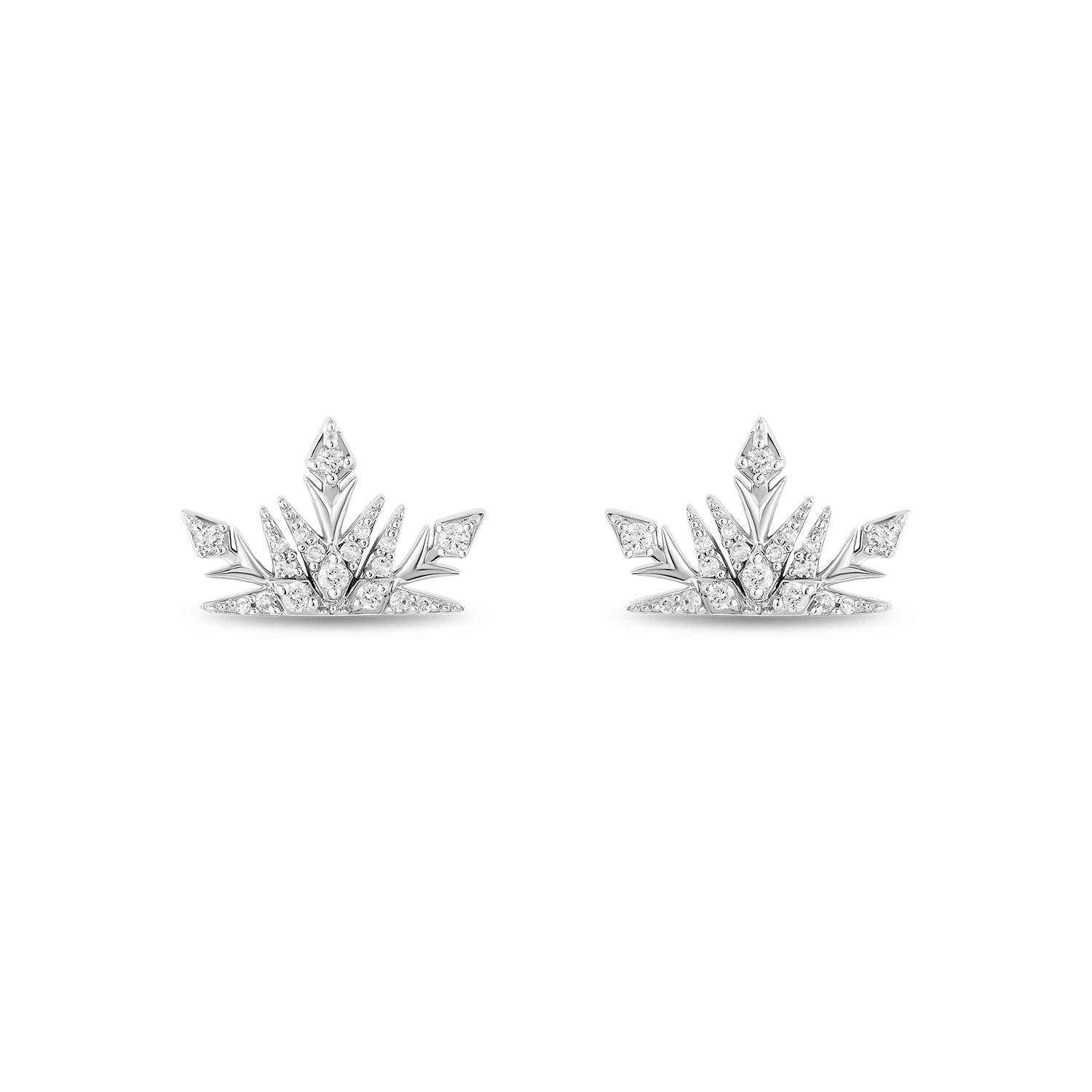 YL Snowflake Earrings 925 Sterling Silver cut Amethyst Drop Dangle Earrings  for Women : Amazon.co.uk: Fashion