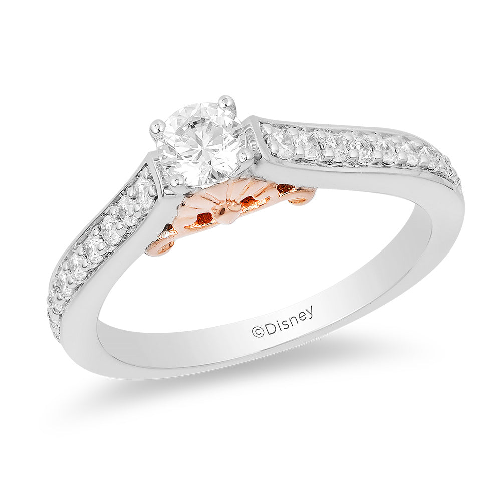 Disney enchanted ariel engagement outlet ring