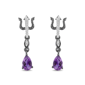 Disney Ursula Inspired Diamond Earrings for Women Online Enchanted Disney Fine Jewelry