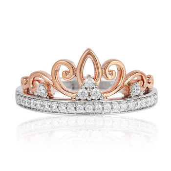 Prince and princess crown rings sale