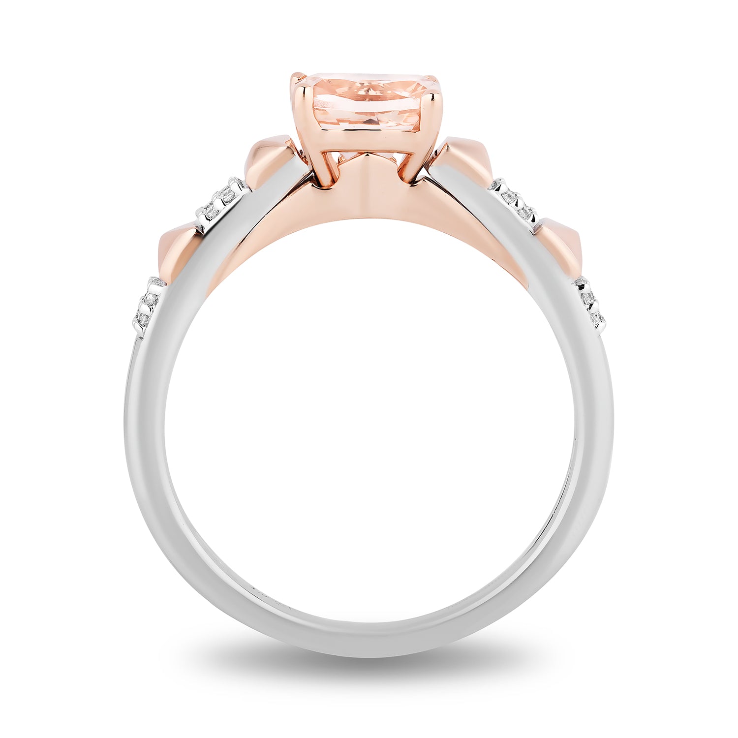 Disney Aurora Inspired Diamond Accent Ring in Sterling Silver and