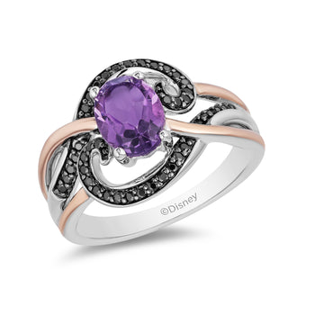 Disney Villain Ursula Inspired Gold Diamond Engagement Rings Enchanted Disney Fine Jewelry