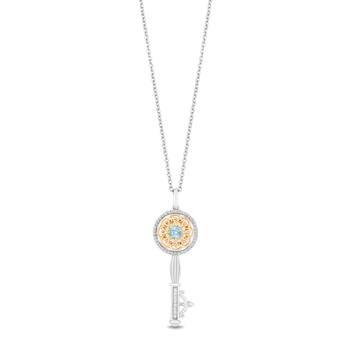 The Key Necklace - 10K Gold