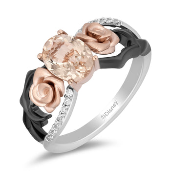 Gold Diamond Rings for Women Inspired by Disney Princesses Villains Enchanted Disney Fine Jewelry