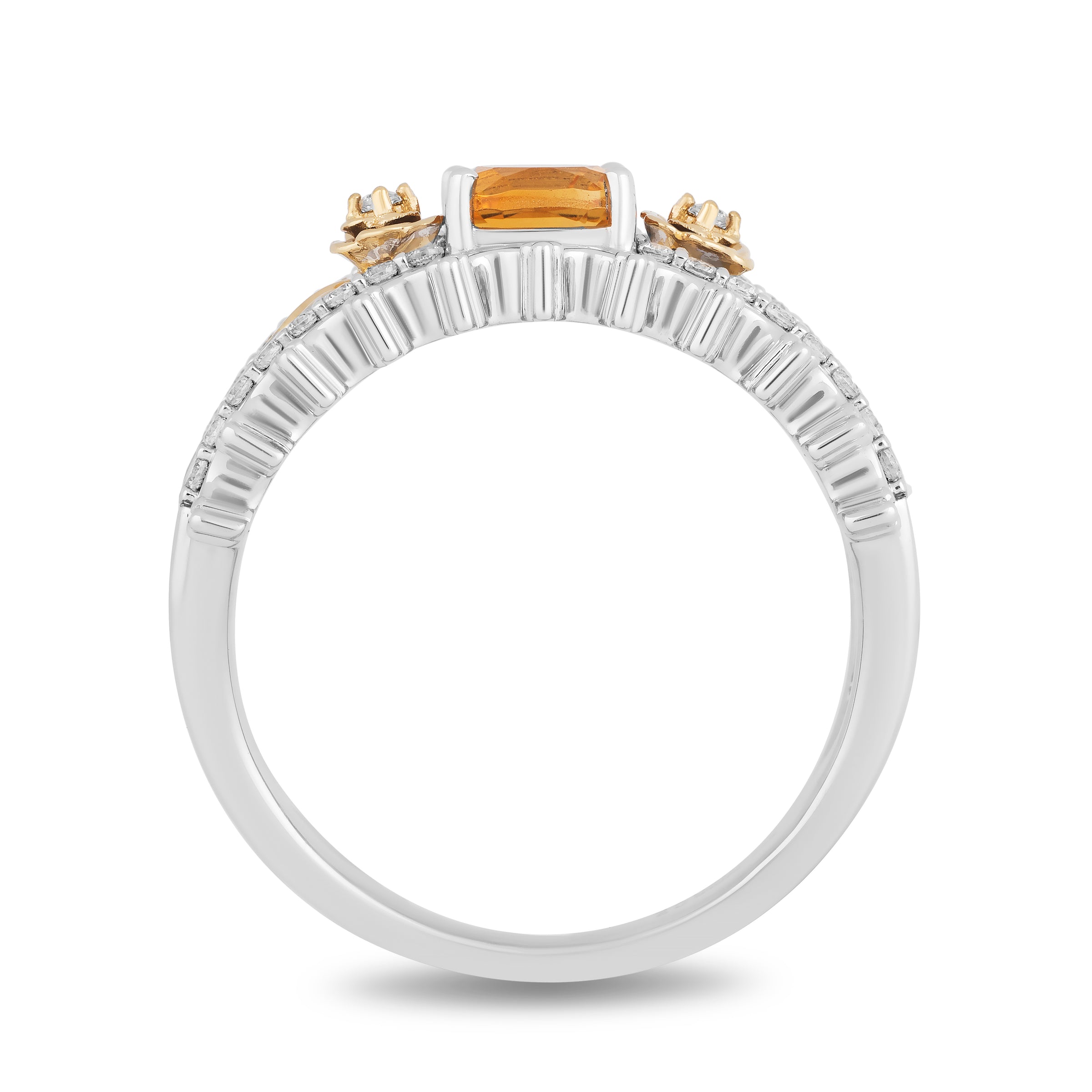 Disney - りんぬ Enchanted Disney Jasmine Pear-Shaped Swiss Blue Topaz and