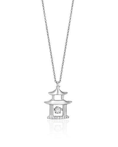 Disney Mulan Inspired Dancing Diamond Pendant 1/20 CTTW View 1