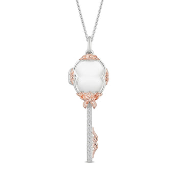 Key Pendant with Diamond Accent (20 in)