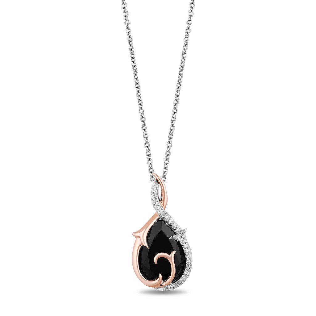 Disney Maleficent Inspired Diamonds with Black Spinel