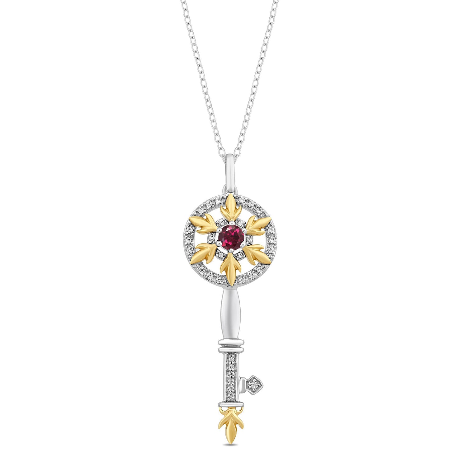 Lockit Key pendant, white gold and diamonds - Categories